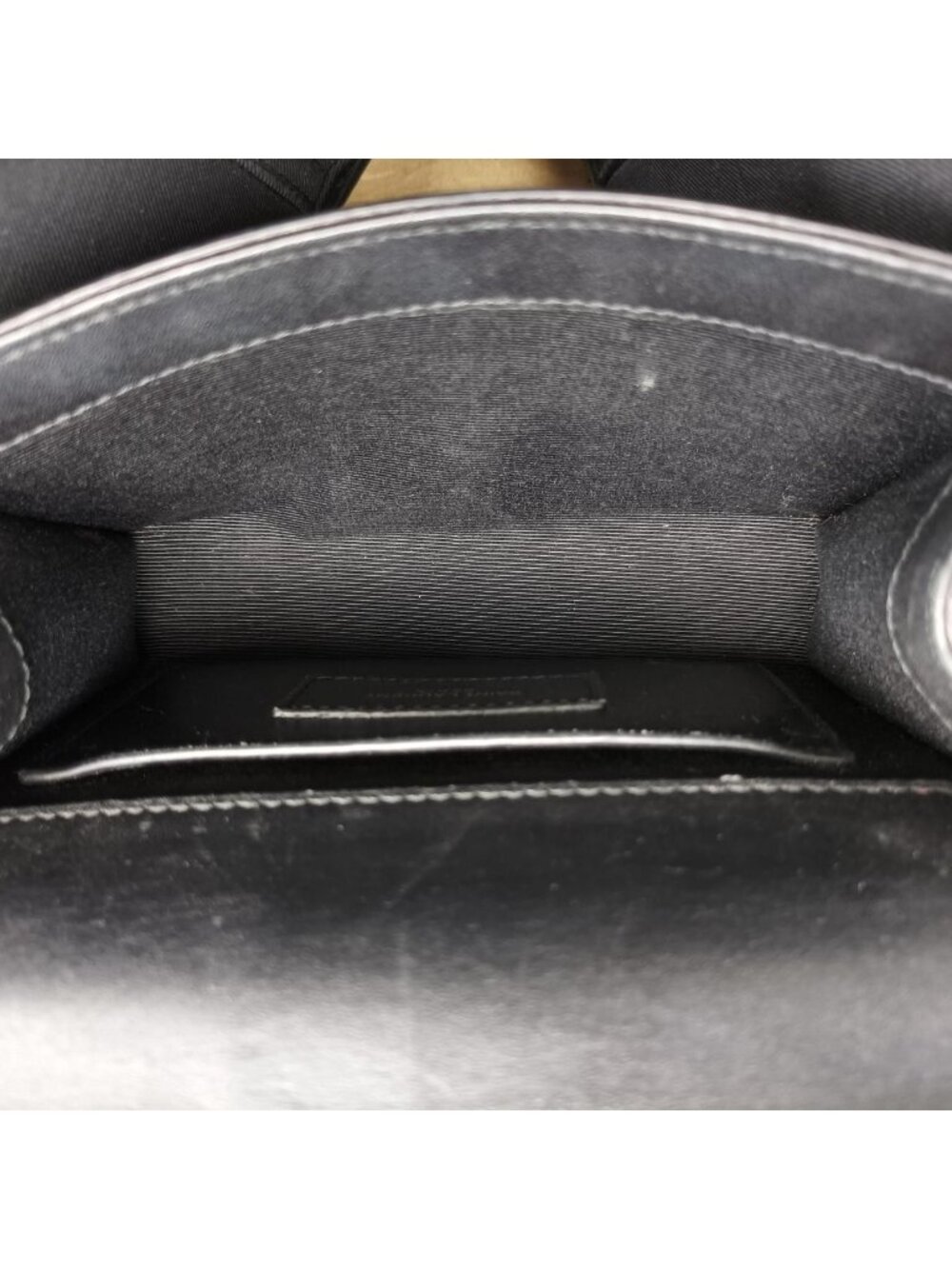 ★SOLD★ Saint Laurent Yves Kate Black Leather Messenger Bag - Picture 9 of 15